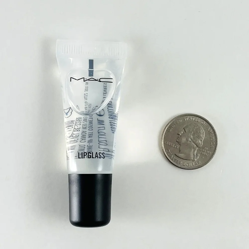 🧚‍♀️CLEAR MAC Cosmetics MINI LipGlass Lip Gloss NWOBOX